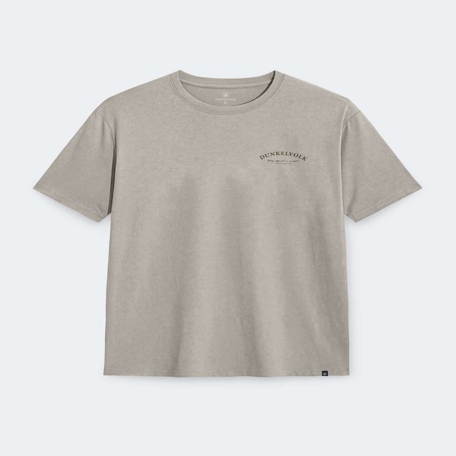 Polo Dunkelvolk Hombre Algodón Dk-00349 Gris Talla M