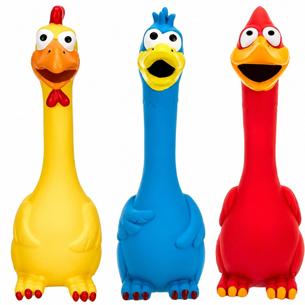 Pollo Chillón De Latex
