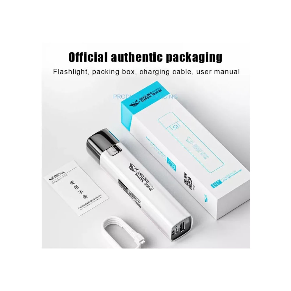 Linterna Led Táctica G3 Ultrabrillante Portátil  Power Bank