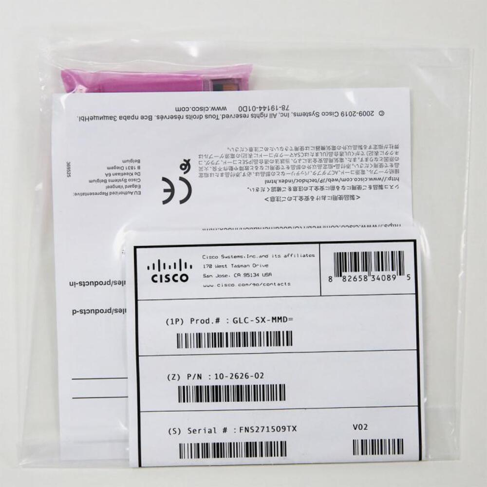 Cisco GLC-SX-MMD Módulo Transceiver 1000BASE Multi Modo 550m