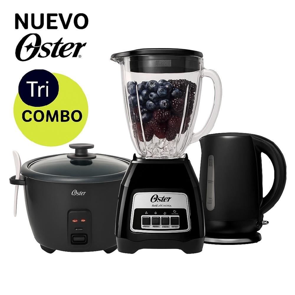 Tri-Combo Licuadora BLSTKAGBPB  Olla CKSTRCB10DFBLK y BVSTKT3101