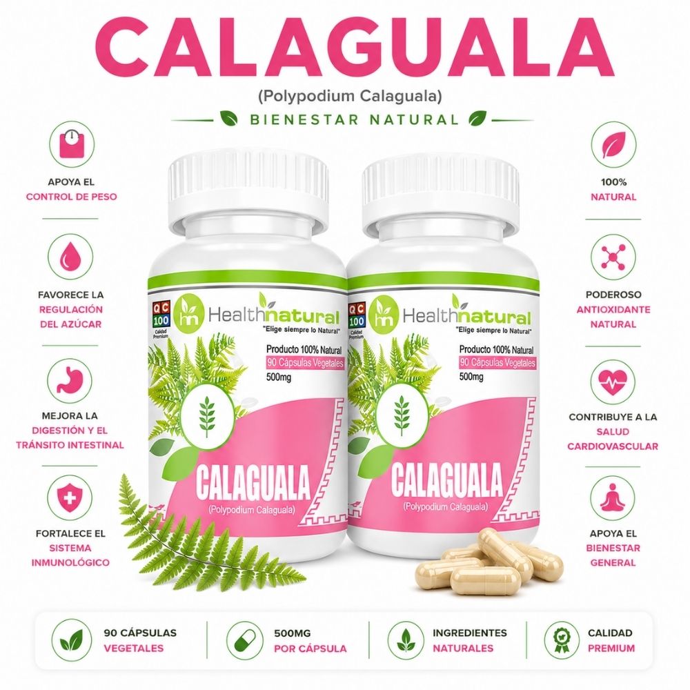 PACK 2 CALAGUALA HEALTHNATURAL 1000MG