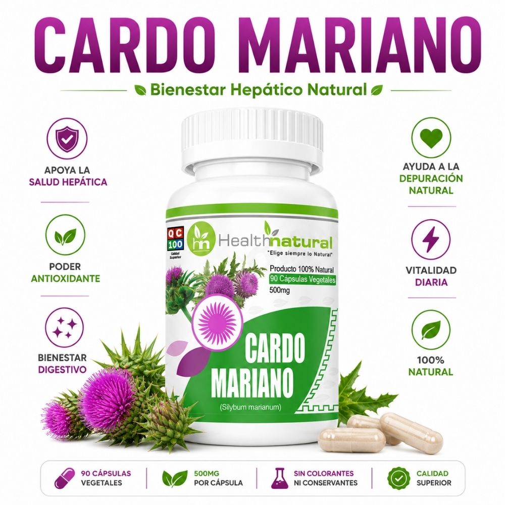 CARDO MARIANO HEALTHNATURAL 500MG
