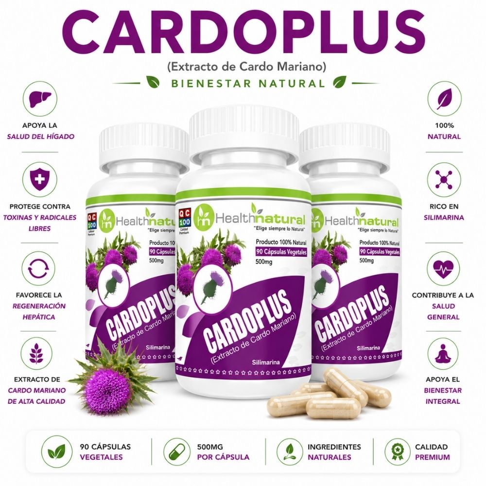 PACK 3 CARDOPLUS HEALTHNATURAL 1500MG