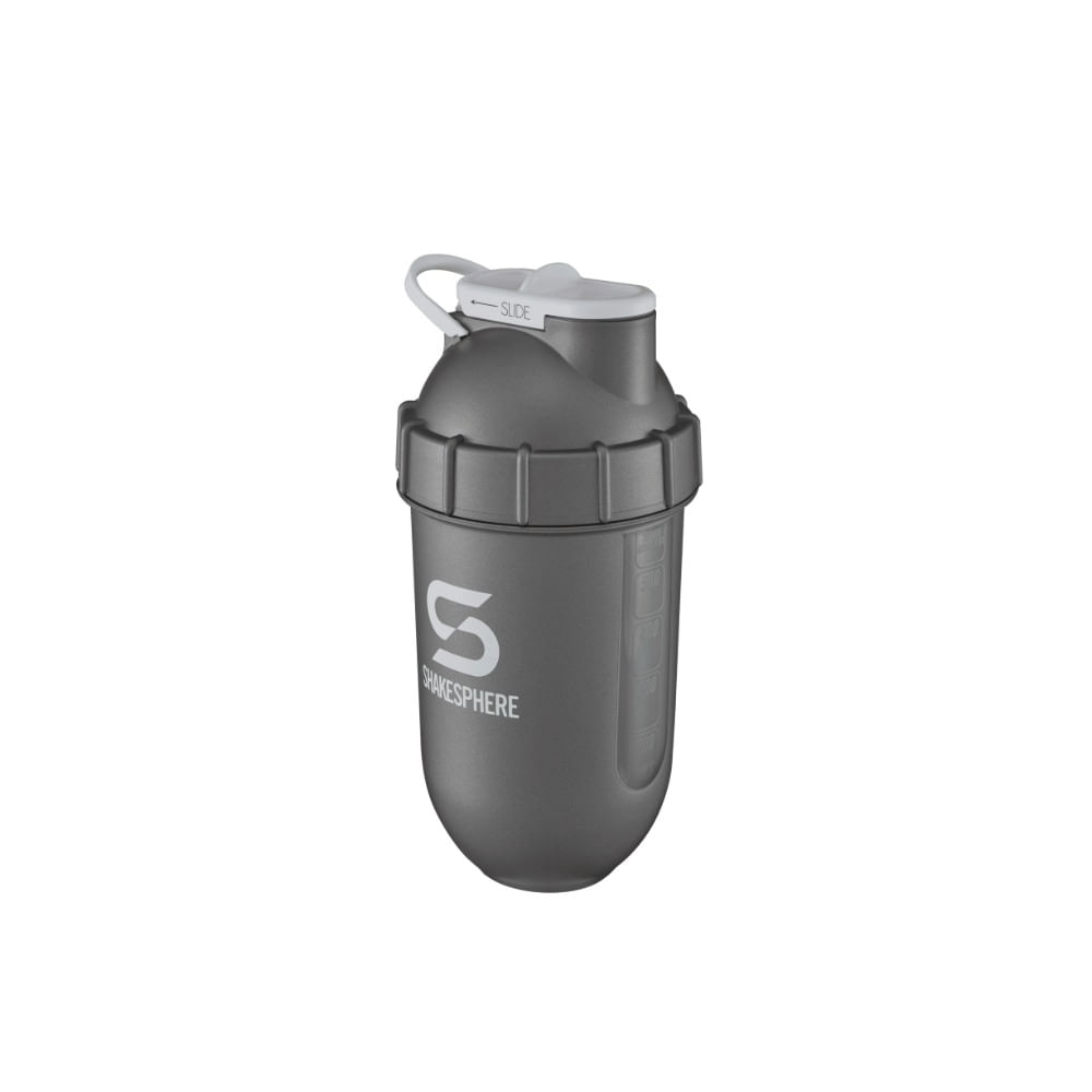 Shaker Bottle Shakesphere Tumbler, View, Gun Metal/clear Window Shakesphere Tumbler, View, Gun Metal/clear Window