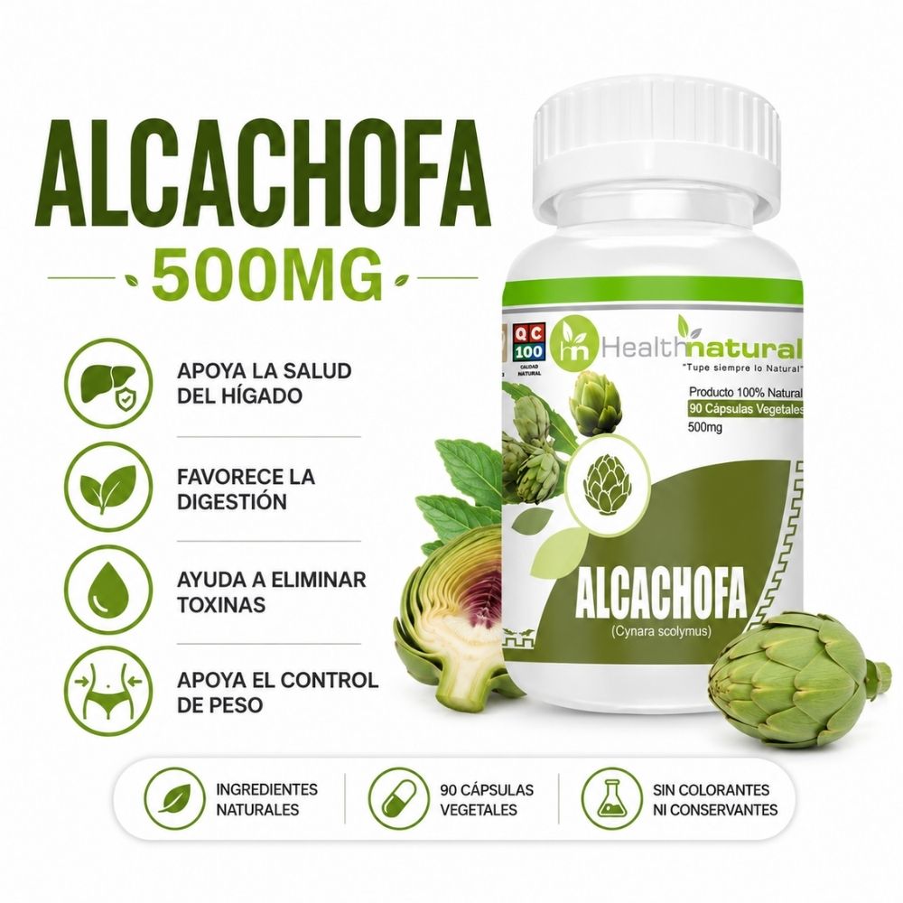 ALCACHOFA HEALTHNATURAL 500MG
