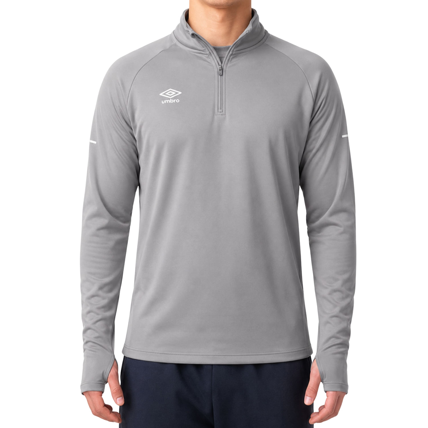 Polera Deportiva Umbro Gris Hombre 56117u-263 XL