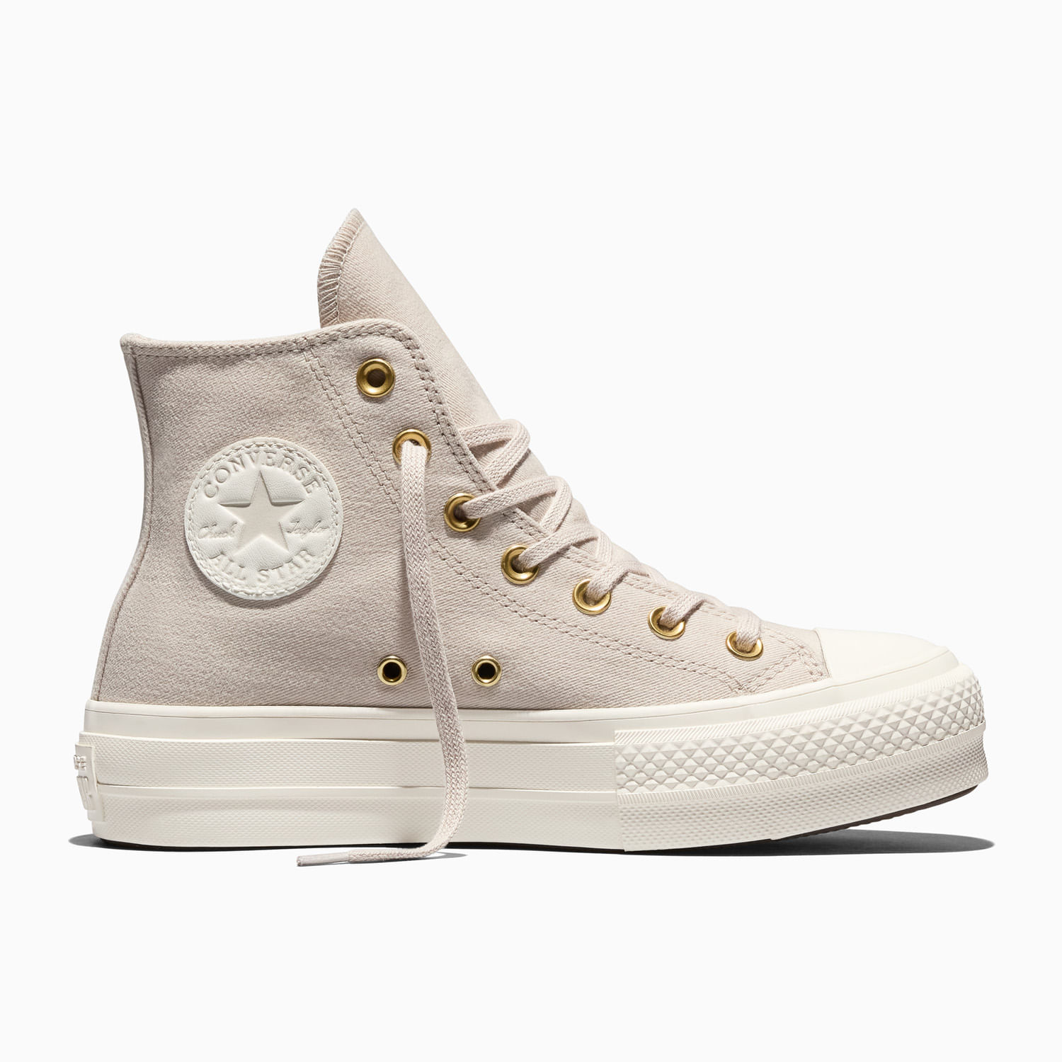 Zapatillas Urbanas Converse Blanco Hueso Mujer A18386c 37