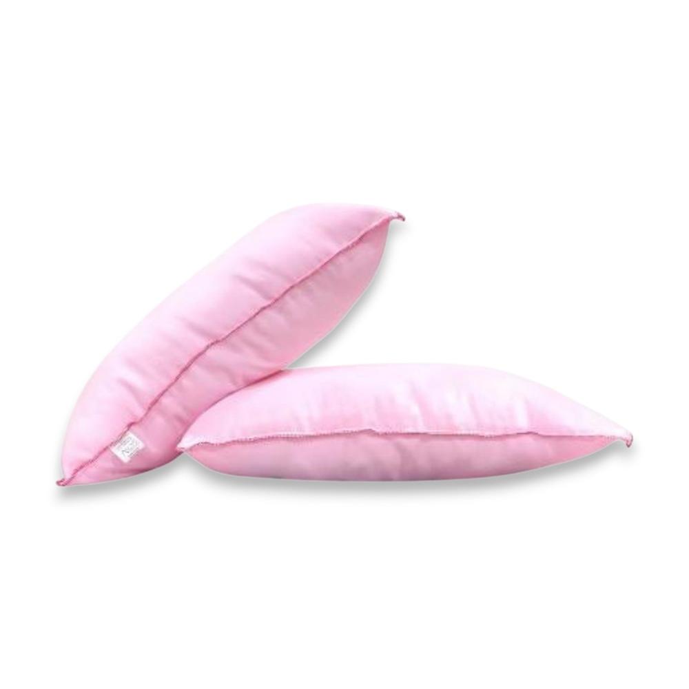 Pack 2 Almohadas Nuth Microfibra Poliéster Confort - Rosado Arlin 60 X 40 10000339