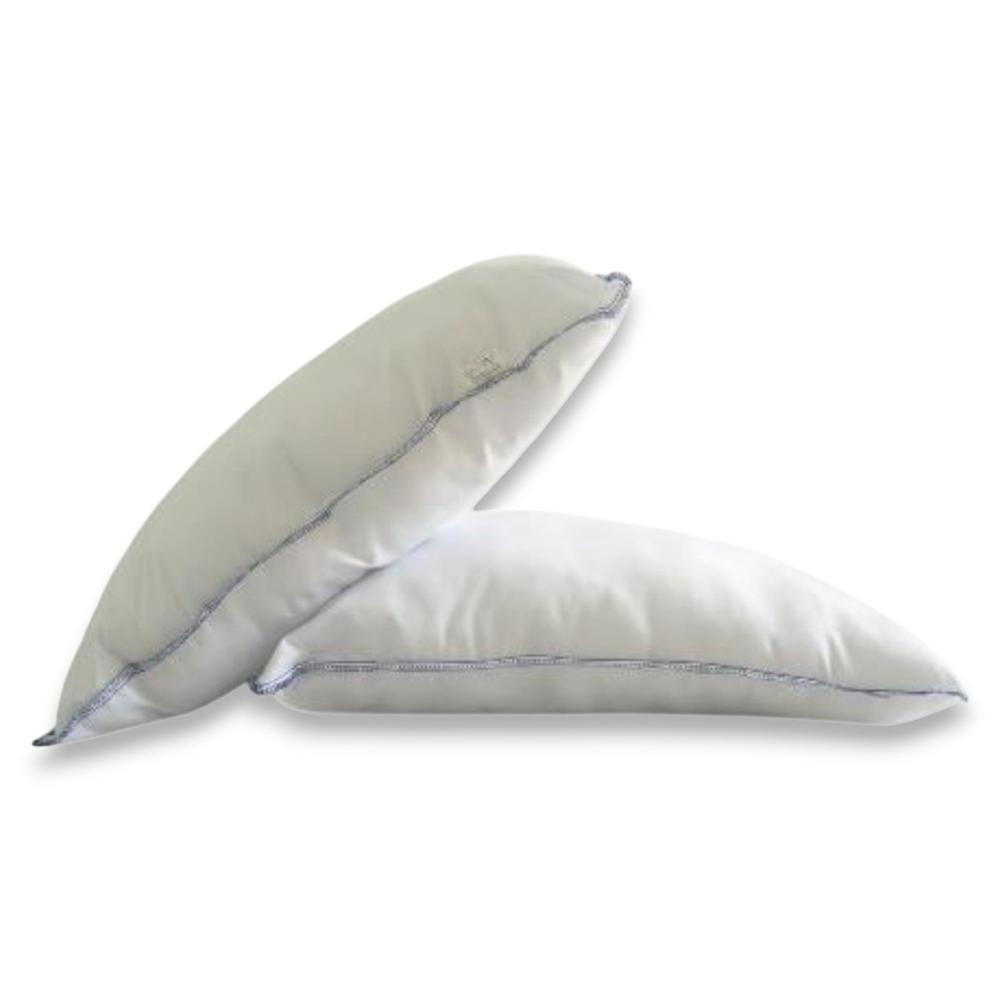 Pack 2 Almohadas Nuth Microfibra Poliéster Confort - Blanco Arlin 60 X 40 10000345