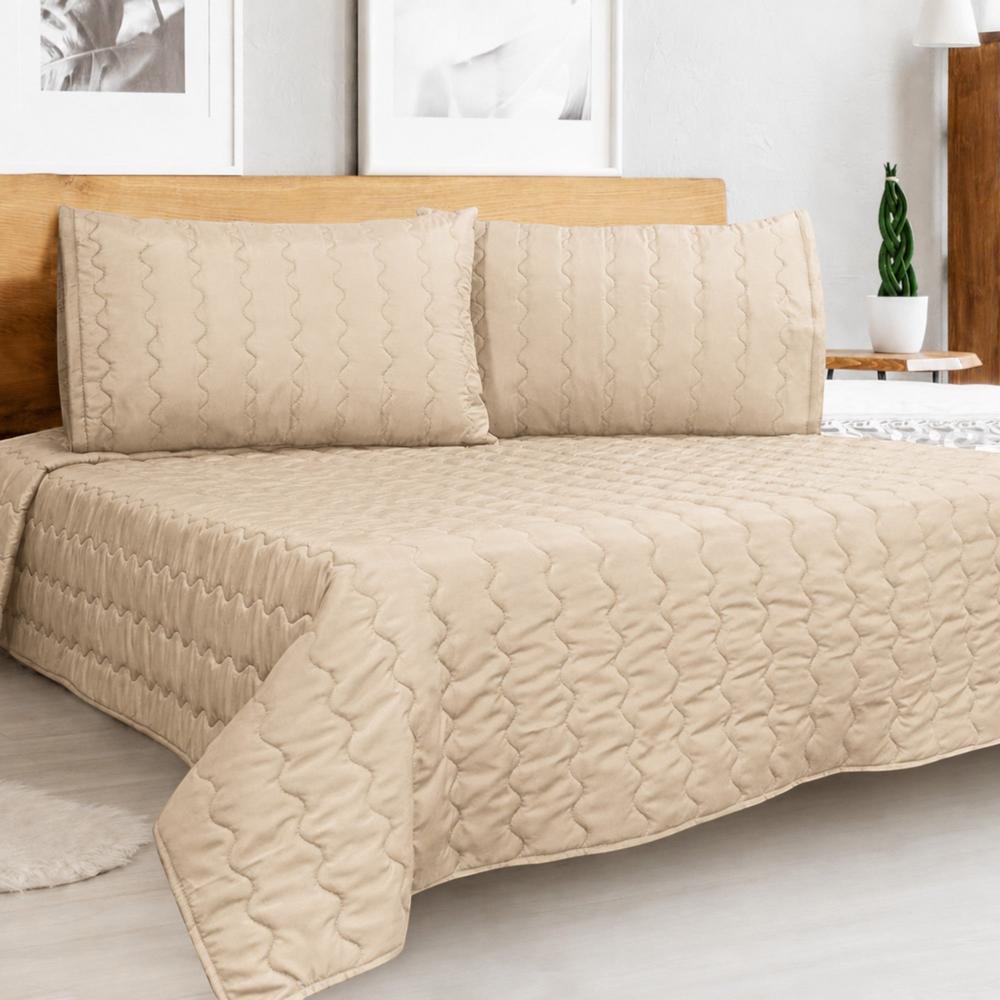 Cover Thin 150 Hilos Microfibra Confort / Beige Arlin 10000381