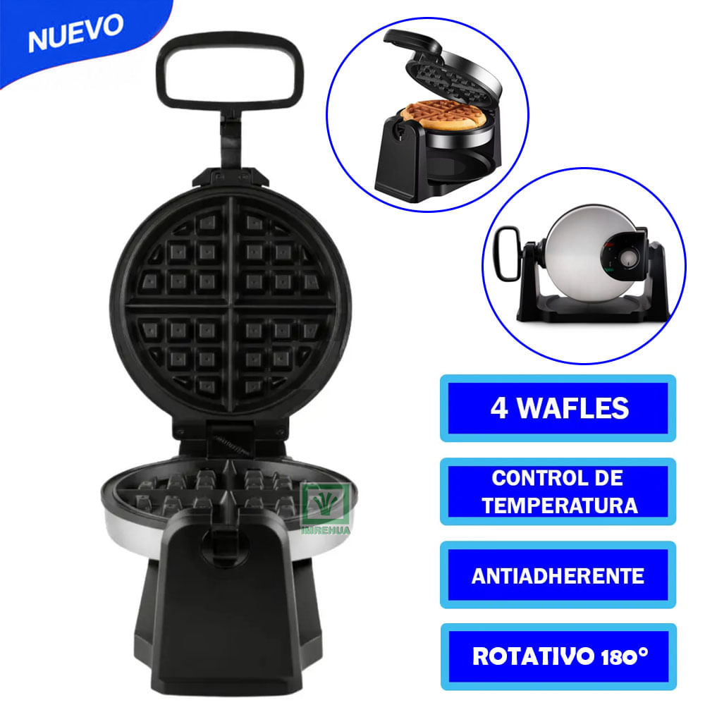 Waflera Sistema giratorio de 180 Finezza FZ-822WF 1000 Watts