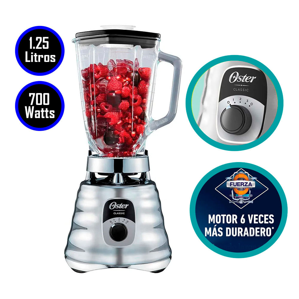 Licuadora Oster clásica 3 velocidades BLST4655 700W