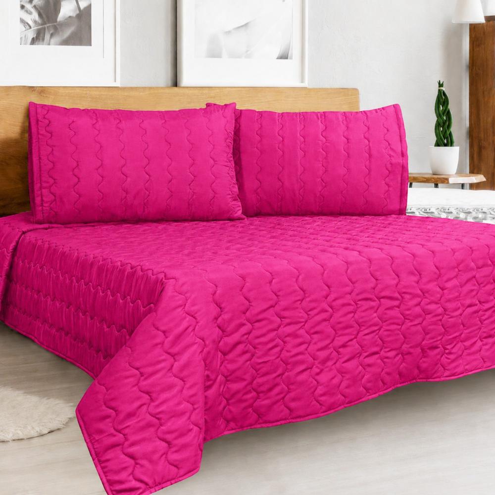 Cover Thin 150 Hilos Microfibra Confort / Fucsia Arlin 10000400