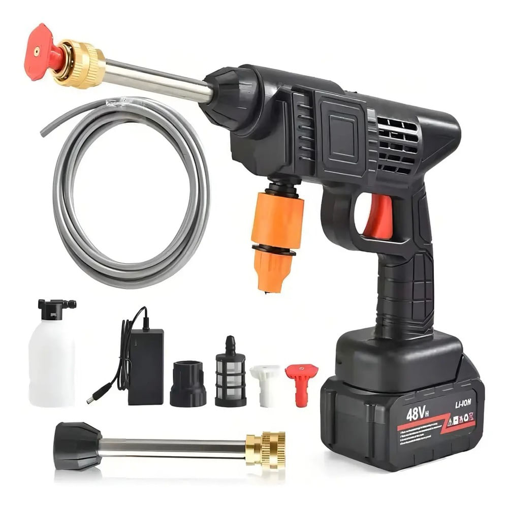 HIDROLAVADORA 88V DOBLE BATERÍA RECARGABLE LANTUN