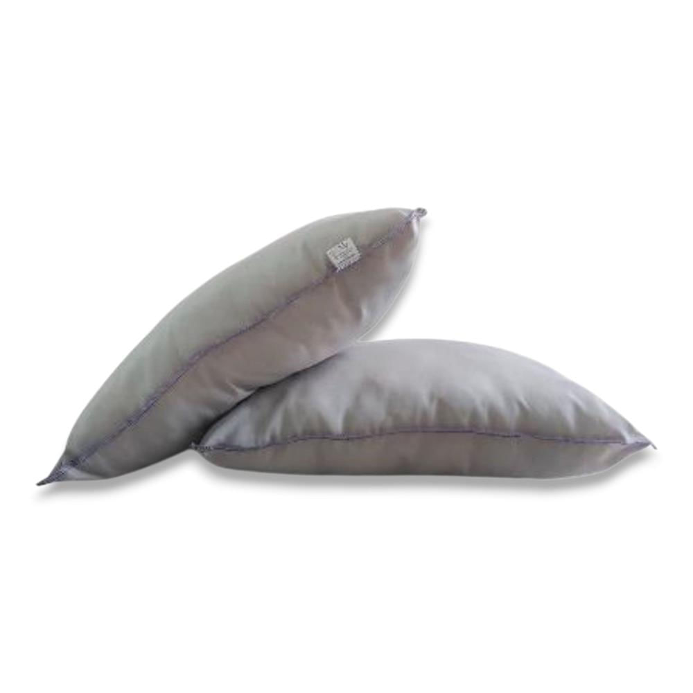 Pack 2 Almohadas Nuth Microfibra Poliéster Confort - Gris Arlin 60 X 40 10000340
