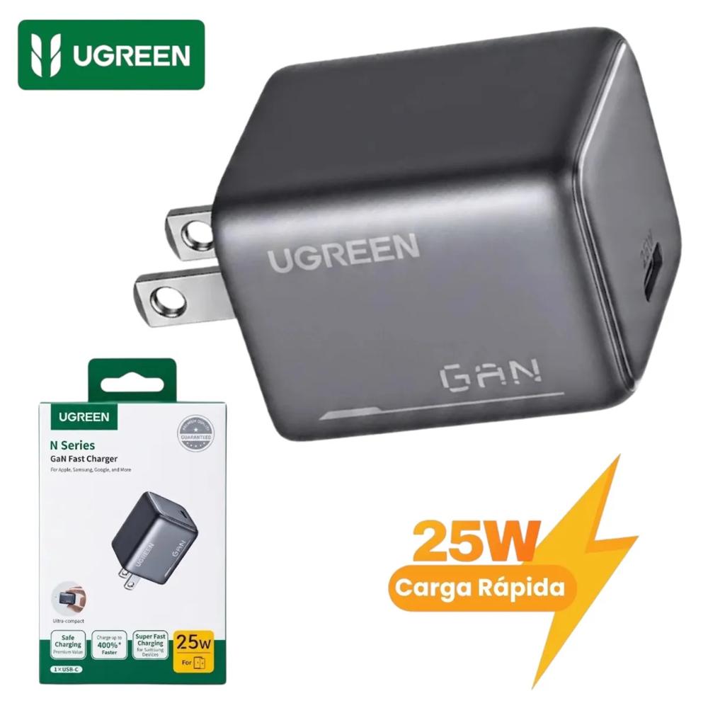 UGREEN Cargador de Pared 25W GaN USB-C PD 3.0 PPS X517 - 75955