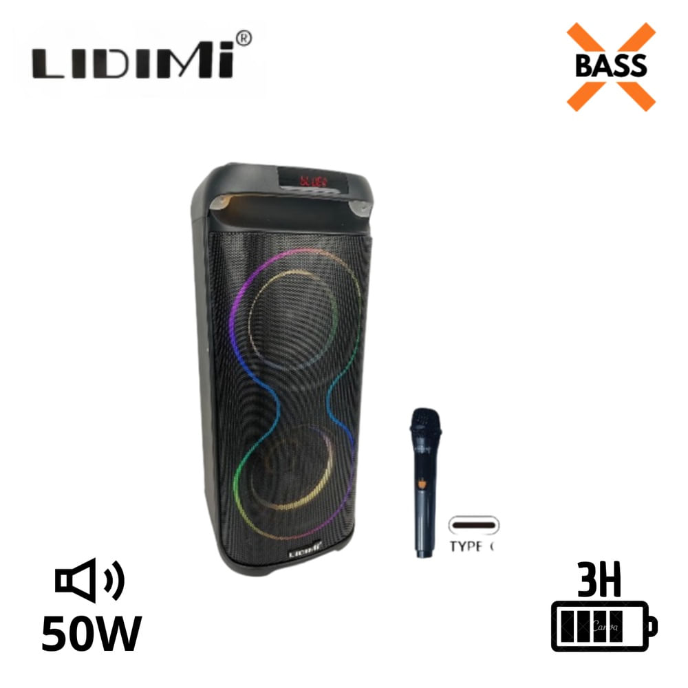 PARLANTE LIDIMI TIPO TORRE MEDIANO LD-S930 CON MICROFONO