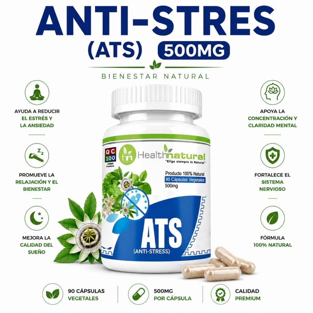 ANTI STRES  ATS HEALTHNATURAL 500MG