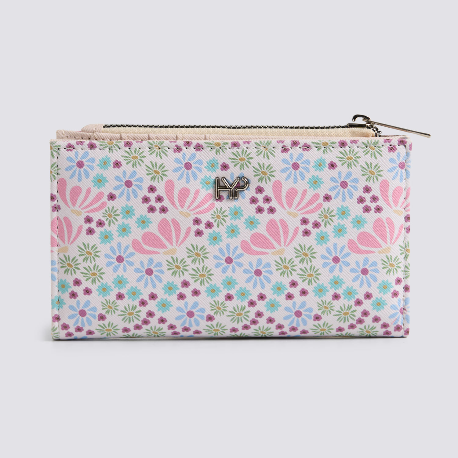 Monedero Hypnotic Lily Print Mujer Ecru