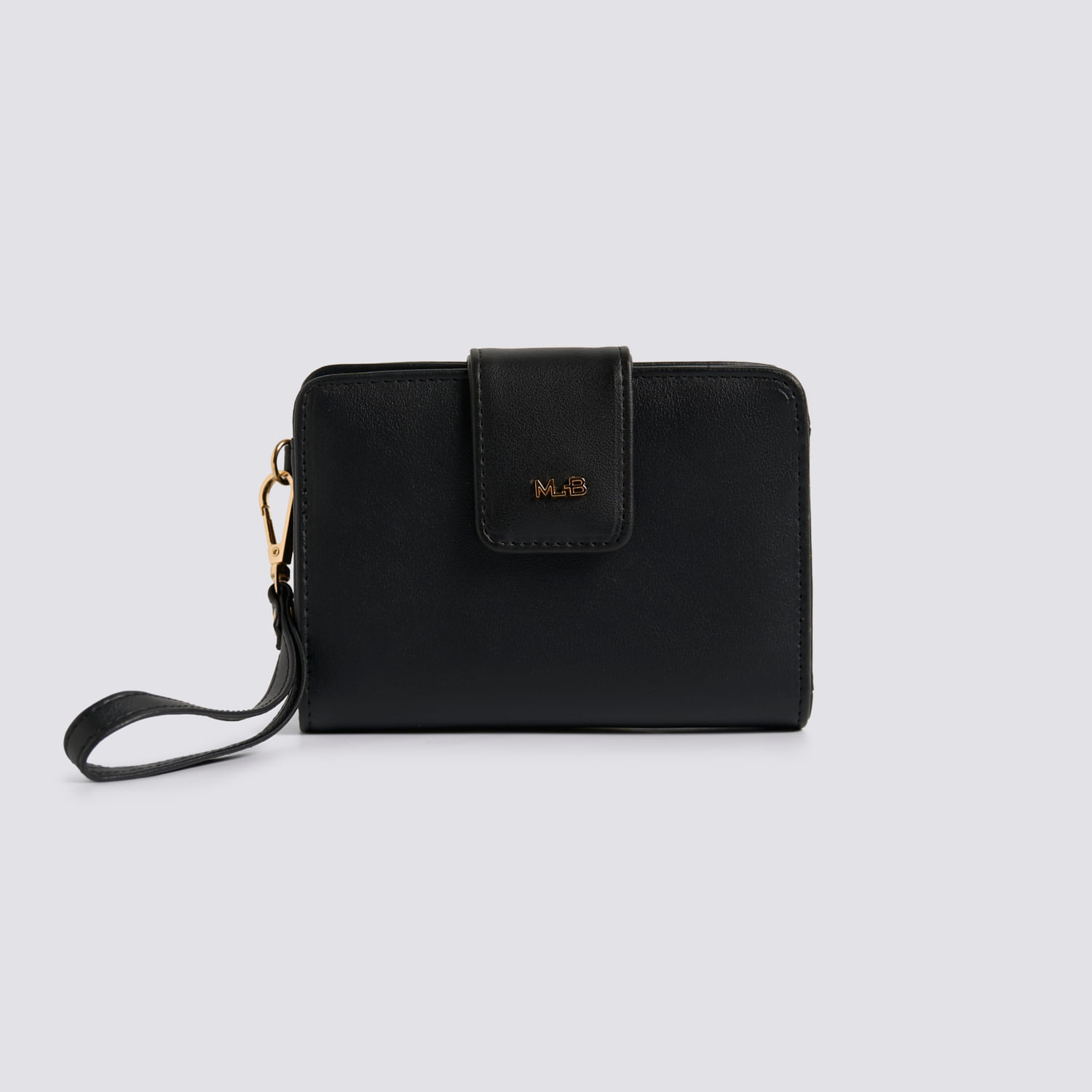Billetera Malabar Florencia Mediano Mujer Negro