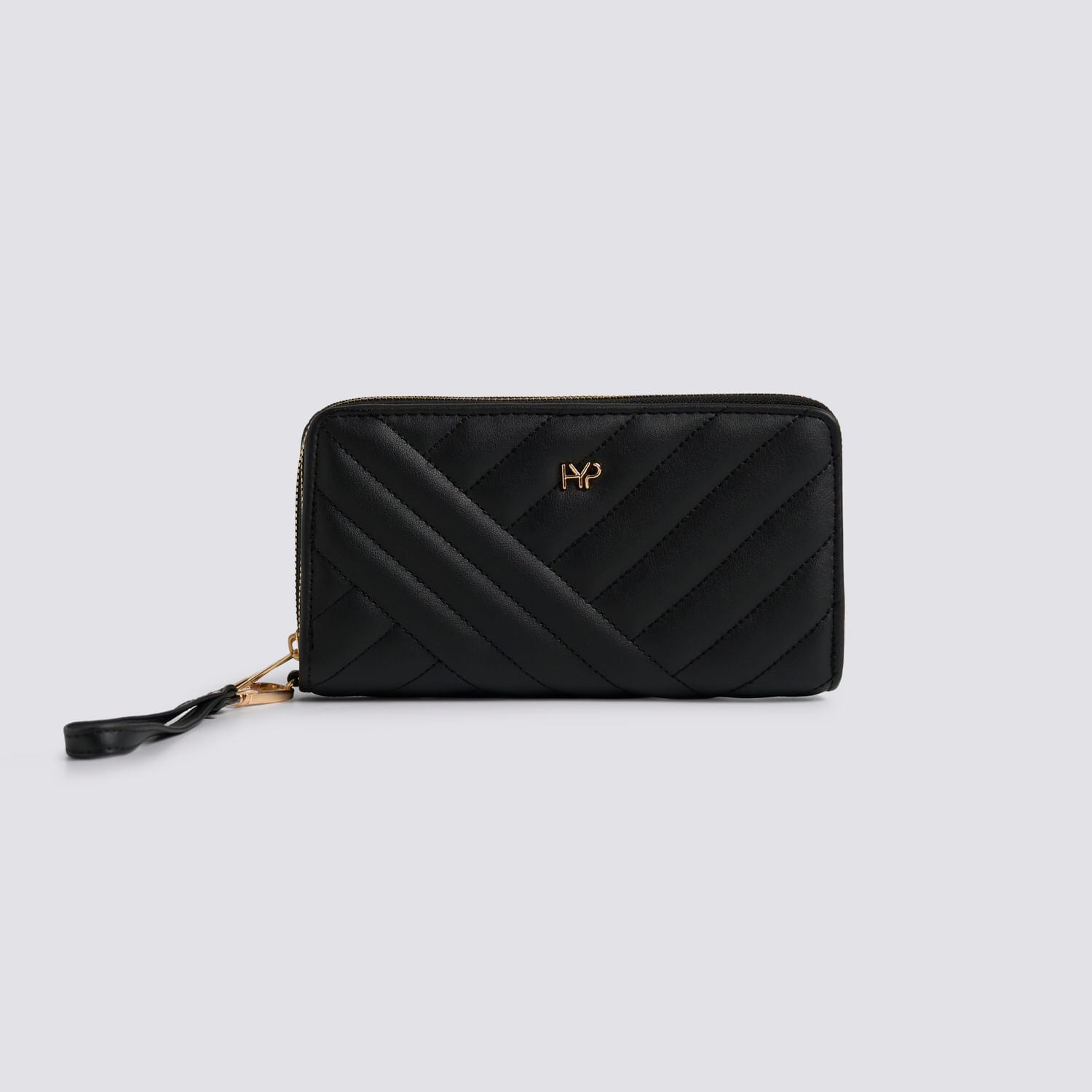 Billetera Hypnotic New Quilted Grande Mujer Negro