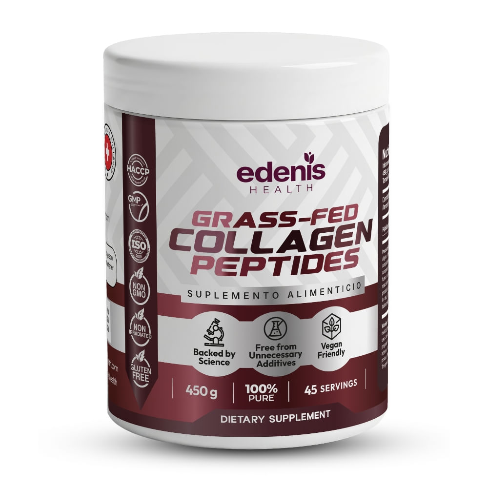 Péptidos de Colágeno Grass-Fed Edenis Health 450 G