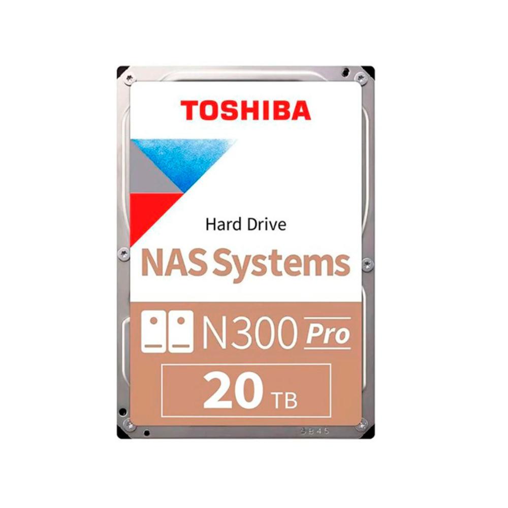 DISCO DURO TOSHIBA N300 PRO 20TB 3.5 PULGADAS SATA 6GBPS