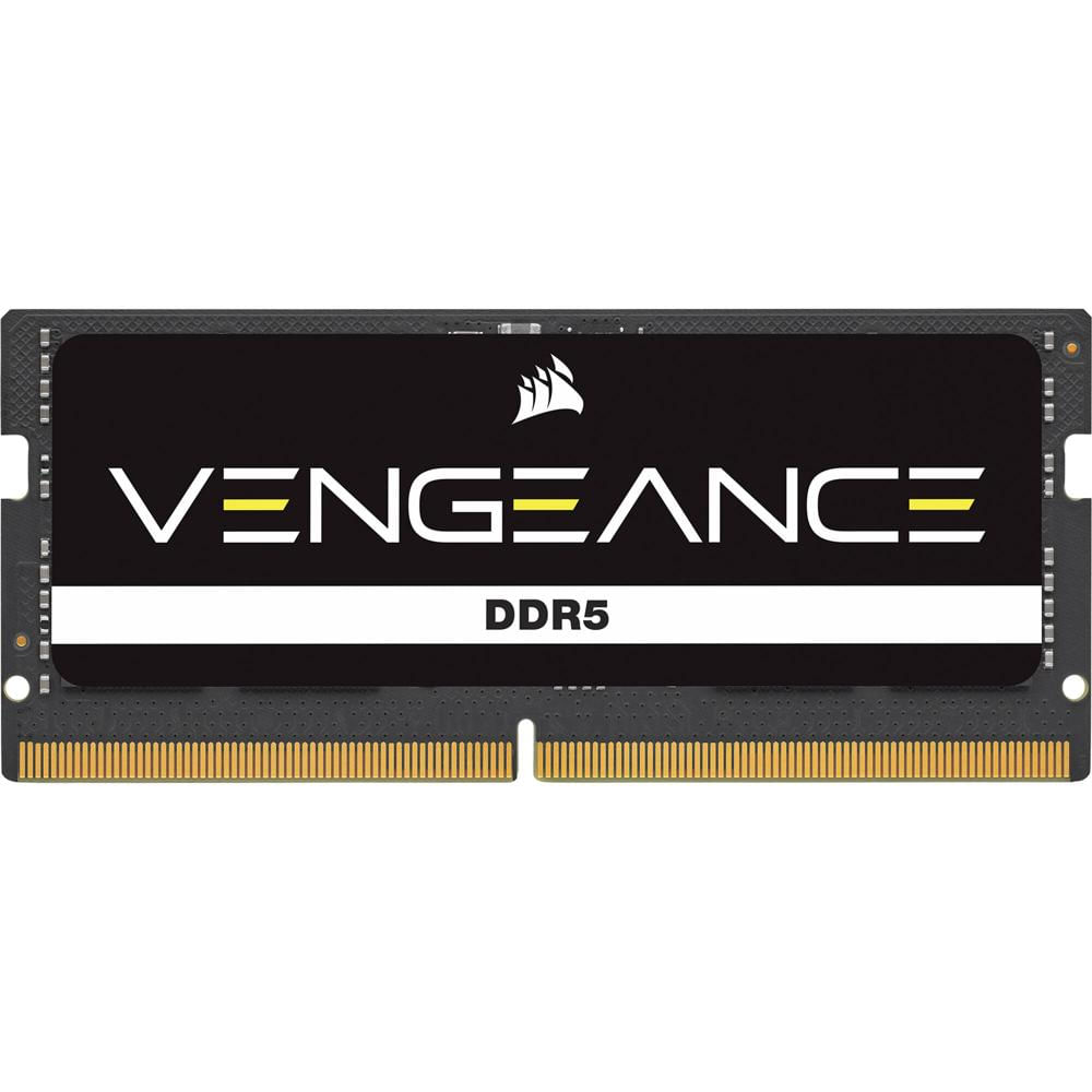 CORSAIR Vengeance DDR5 16GB 5200 MT/s SO-DIMM 262-Pin Memoria (1 x 16GB, Negro)