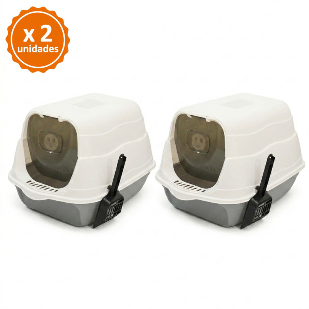 Pack x2 Caja de Arena para Gato