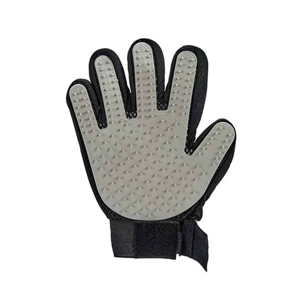 Guante De Silicona Para Mascotas Perros Y Gatos Color Gris