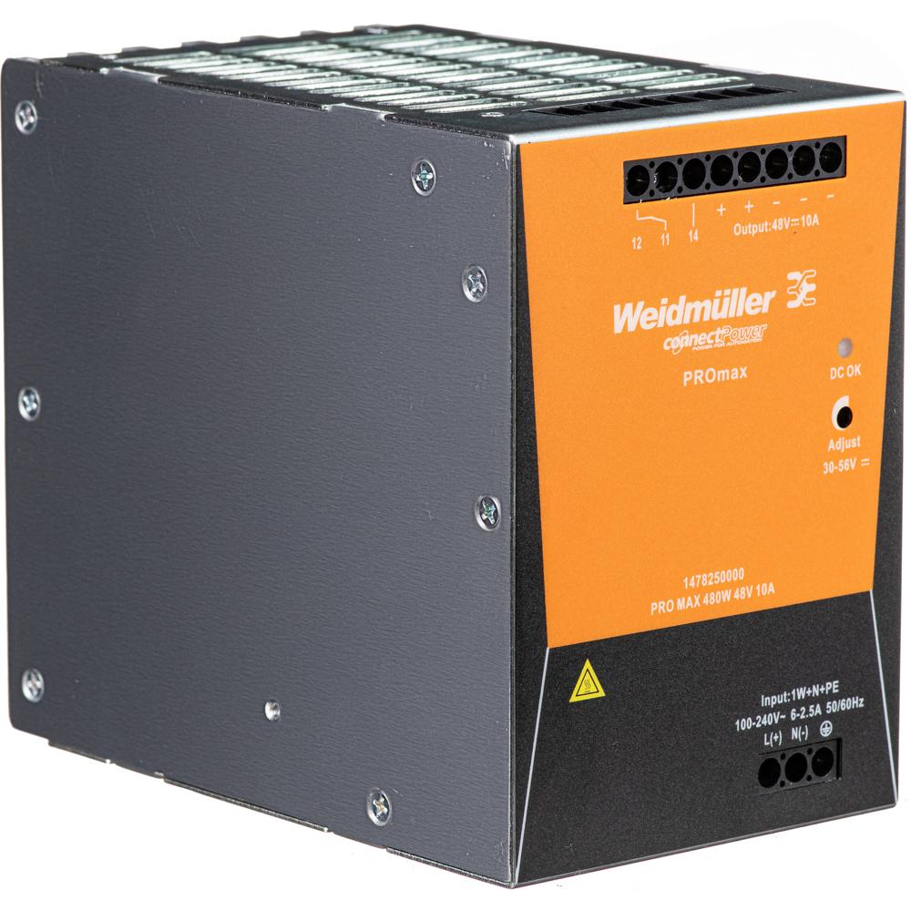 Axis Communications PS56 Fuente de Poder DIN 480W para Switch Industrial PoE++ D8208-R