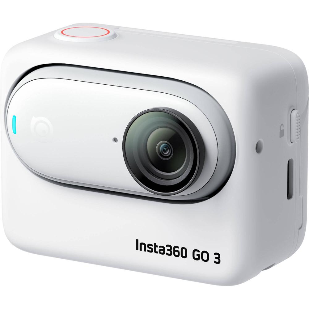 Insta360 GO 3 Cámara de Acción 64GB Blanca - Video 2.7K, Pantalla Táctil de 2.2"", Contr