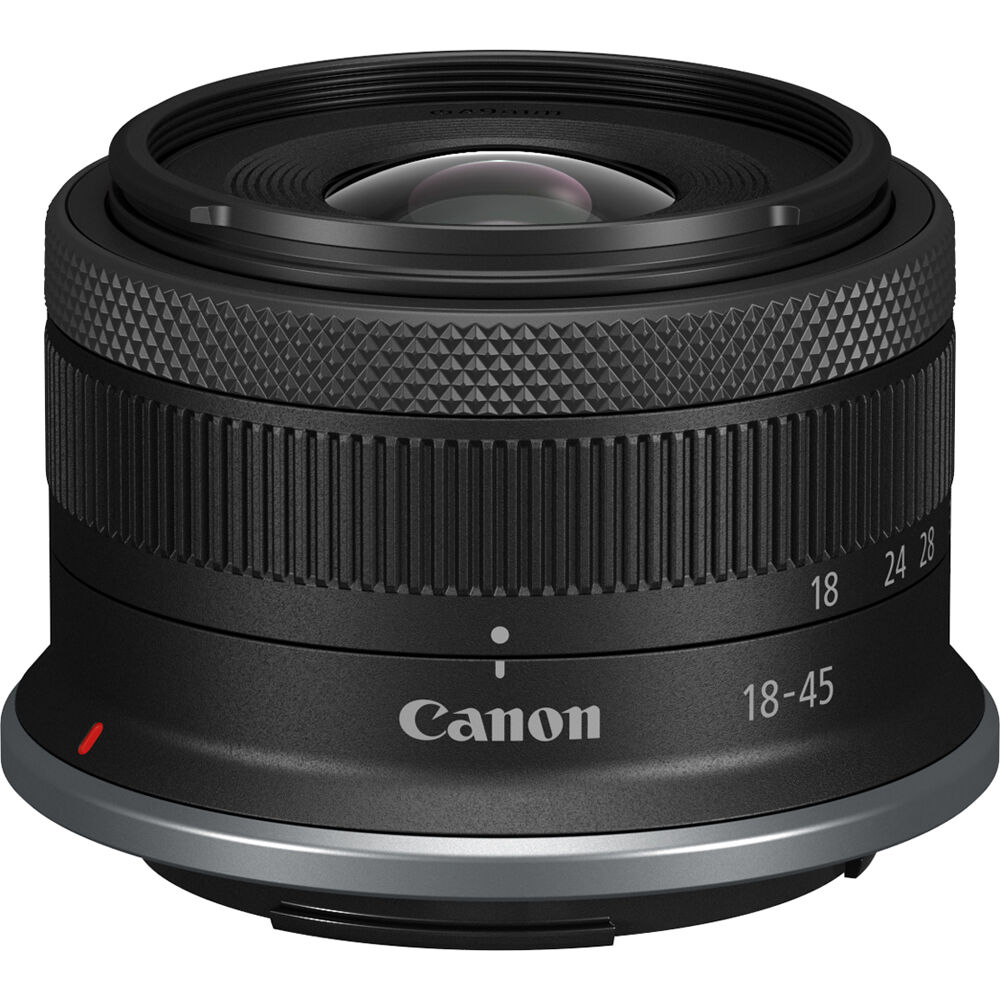 Canon RF-S 18-45mm f/4.5-6.3 IS STM Lens - Objetivo Zoom Compacto para APS-C con Estabiliz