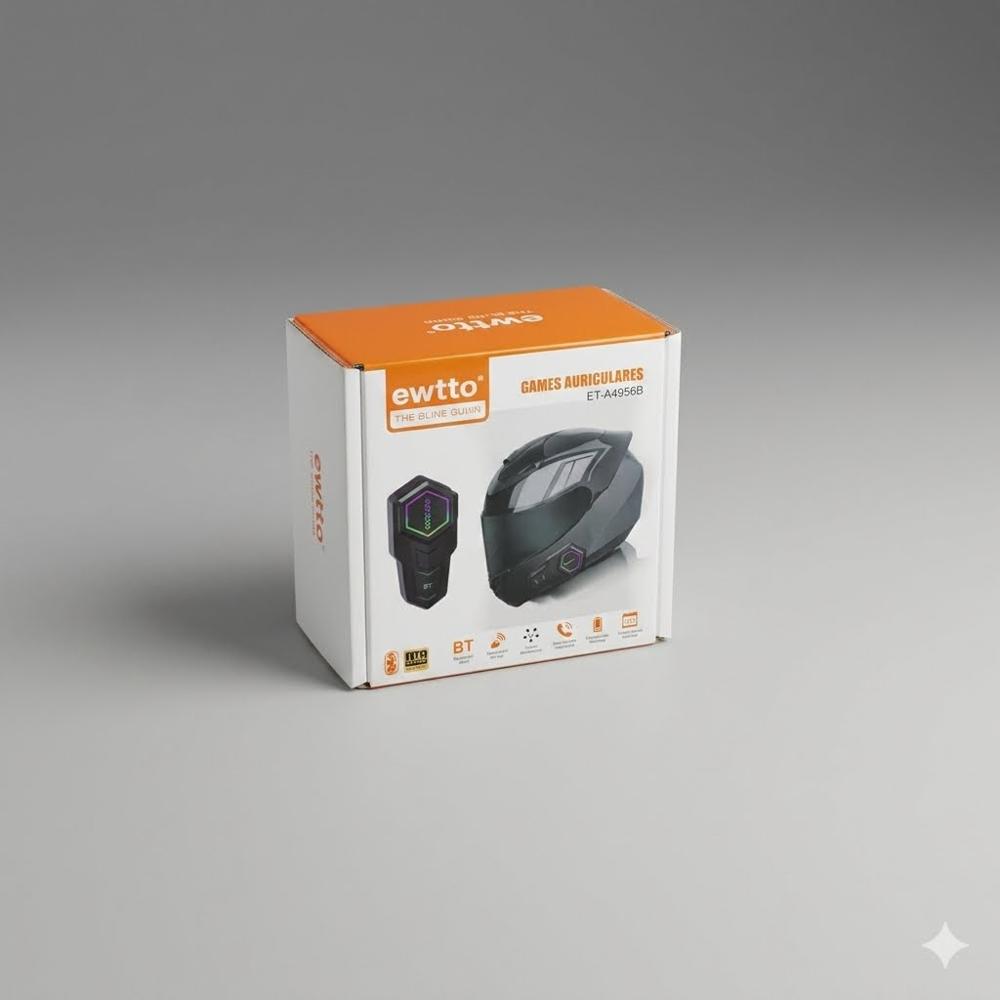 Audífono Para Casco De Moto Manos Libres Delivery Gps Llam