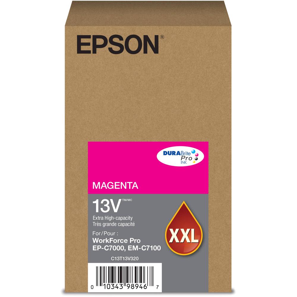 Epson T13V Cartucho de Tinta de Alta Capacidad Magenta para Impresoras WorkForce Pro - 11,