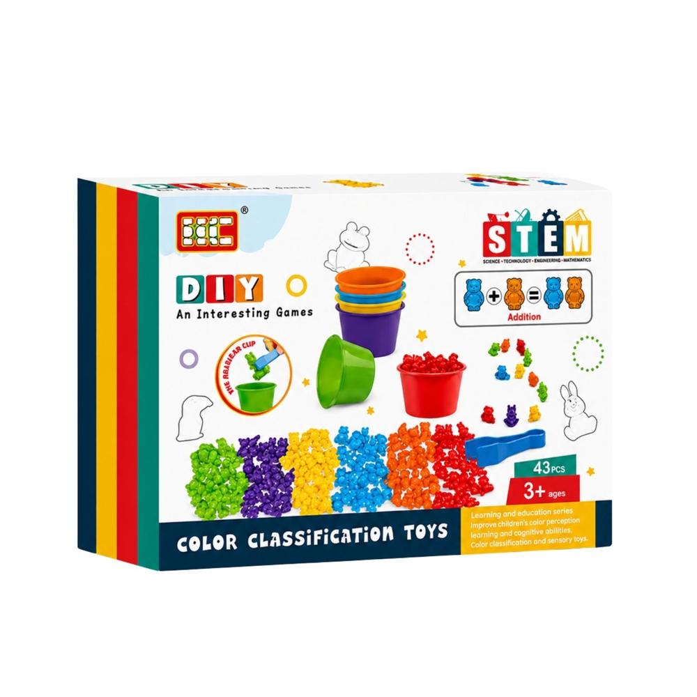 Juego De Clasificación Animales Y Colores