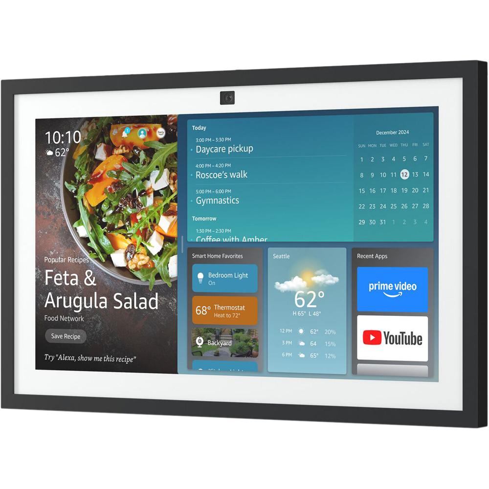 Amazon Echo Show 21"" Smart Kitchen TV con Alexa, Pantalla Full HD 1080p, Cámara de 13MP,