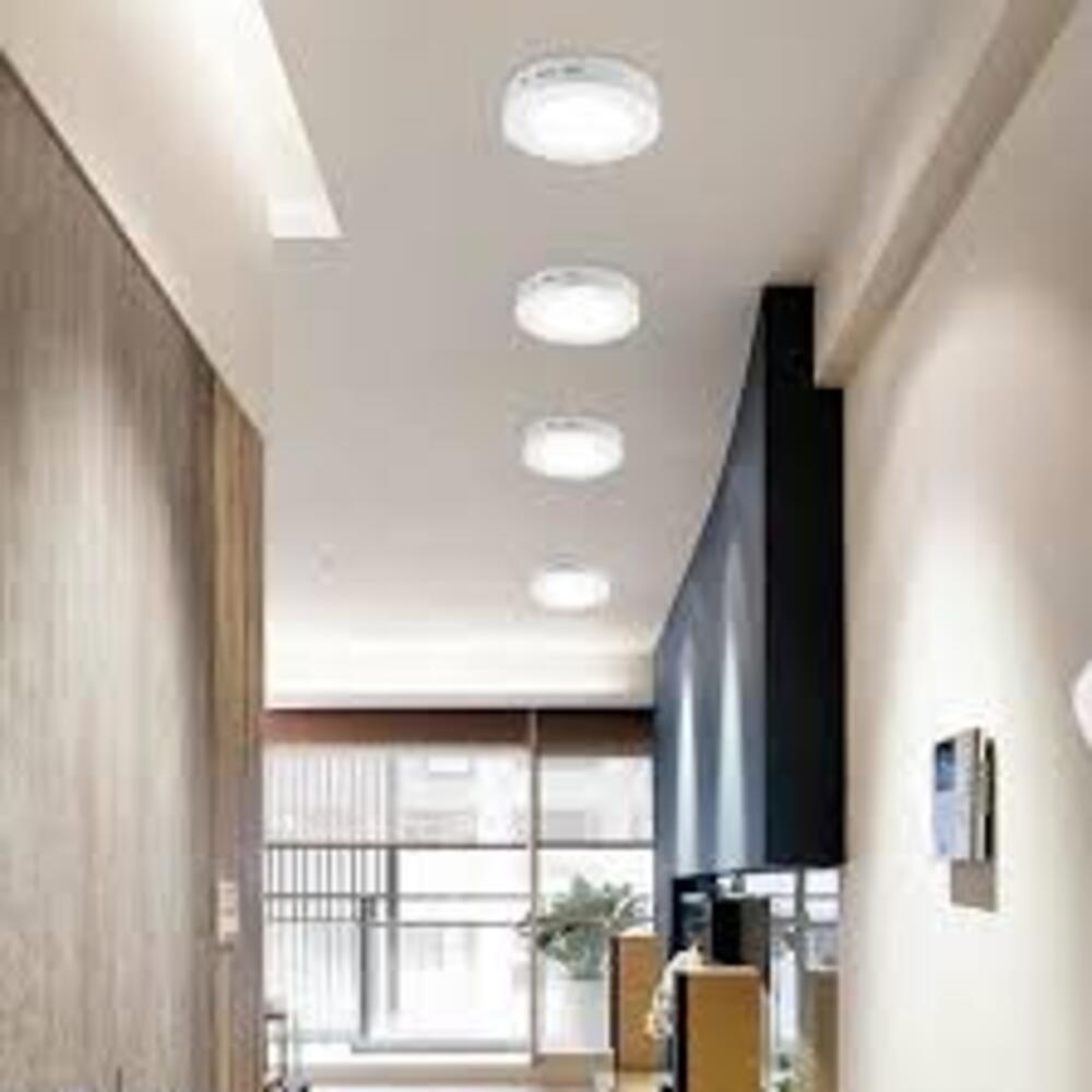 PANEL LED SOBREPUESTO LUZ FRÍA 24W REDONDO