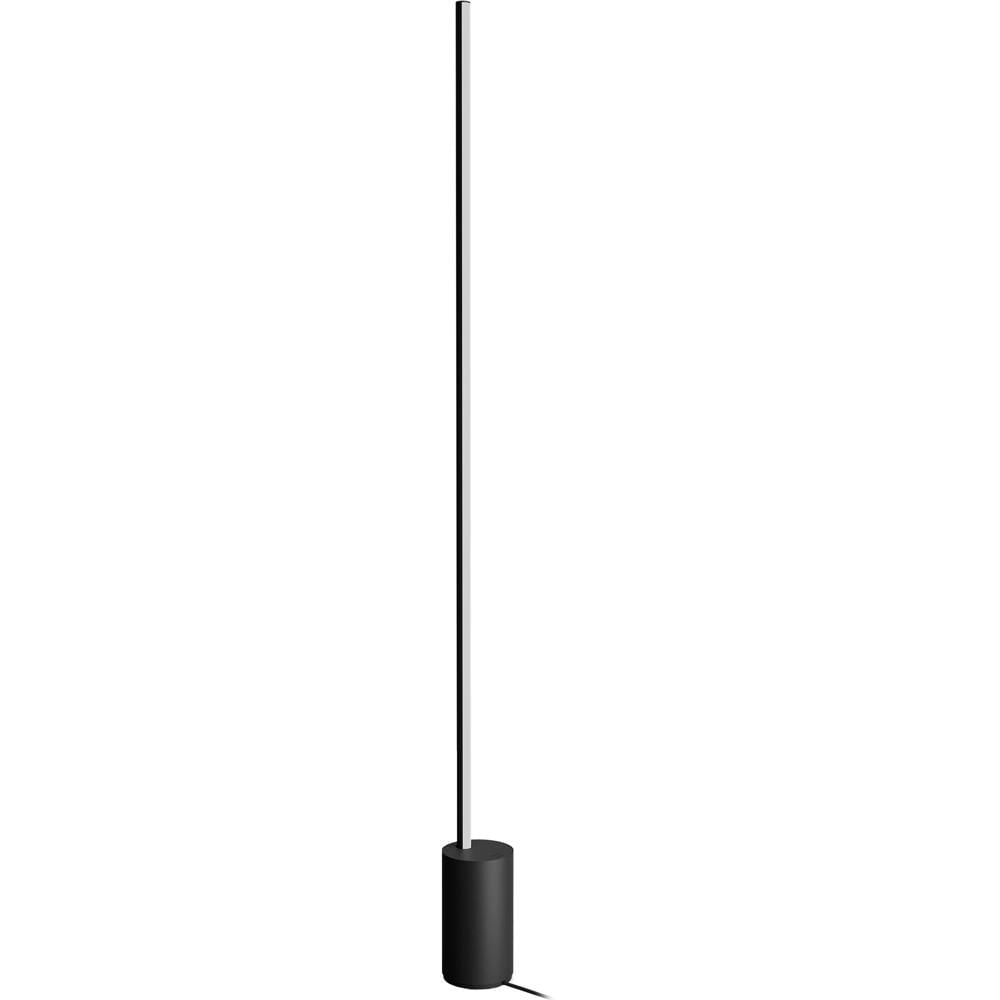 Philips Lámpara de Pie Hue Gradient Signe (Negra) - Multicolor, 1800-2550 lúmenes, 2700-