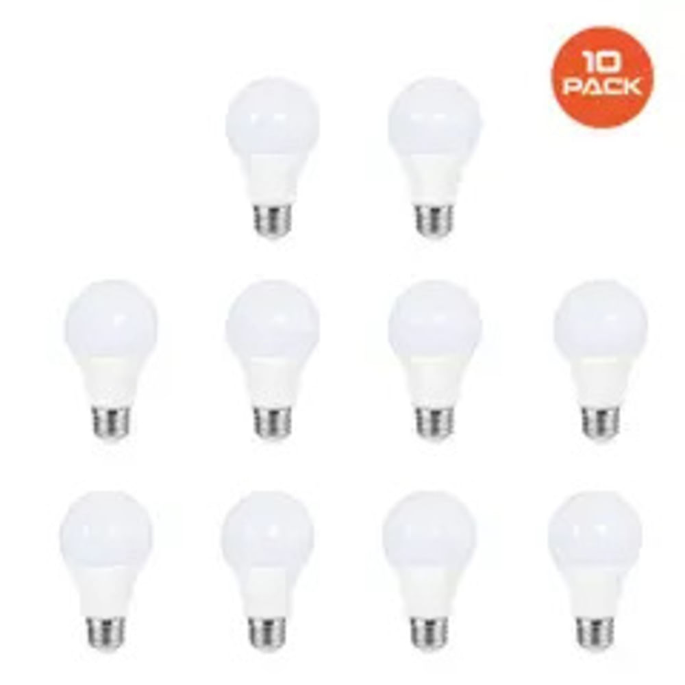 FOCO LED 15W BULB LUZ FRIA E27 265V X 10