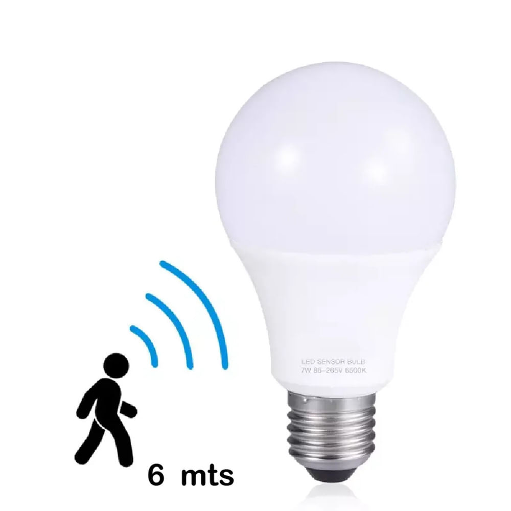 FOCO CON SENSOR DE MOVIMIENTO 12W