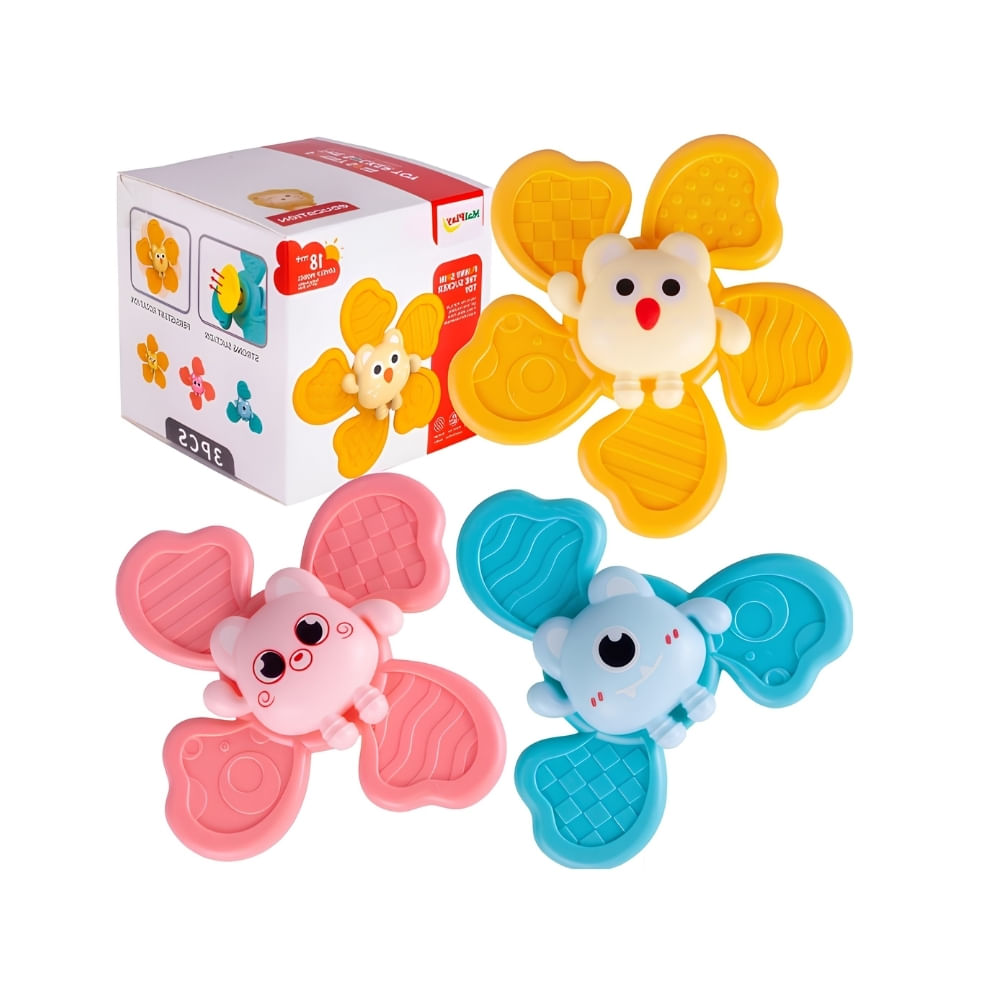 Divertido Juguete Set x3 Spinner para Niños