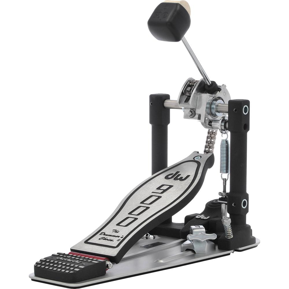 DW DRUMS DWC9000 Pedal de Bombo Simple con Tecnología de Ajuste Infinito y Sistema Tri-Pi