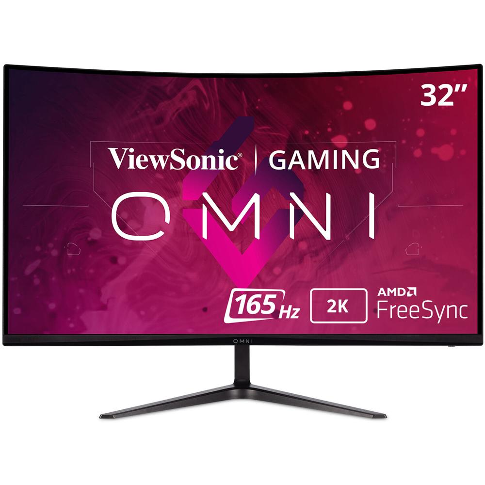 ViewSonic Monitor Curvo VX3218C-2K 31.5"" QHD 165 Hz 1 ms FreeSync Premium