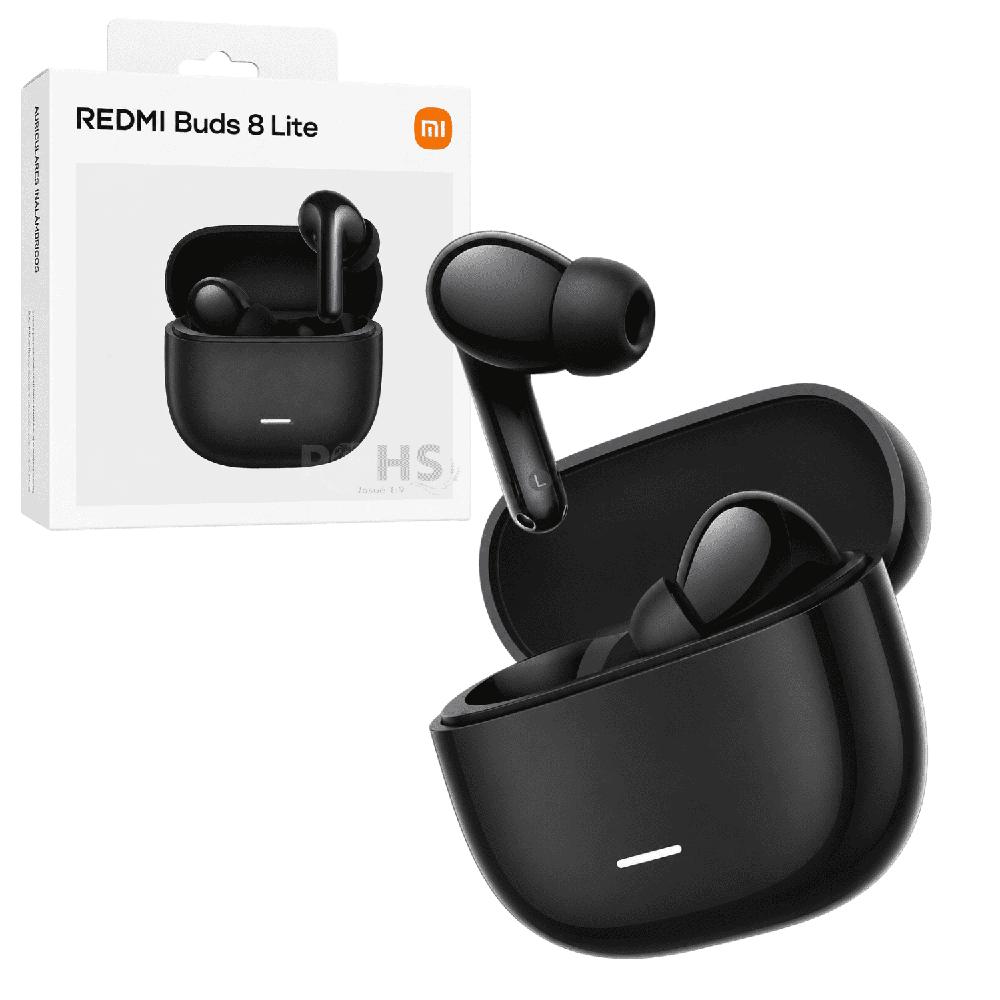 Audífonos Bluetooth Xiaomi Redmi Buds 8 Lite Inalámbricos Con Estuche Negro
