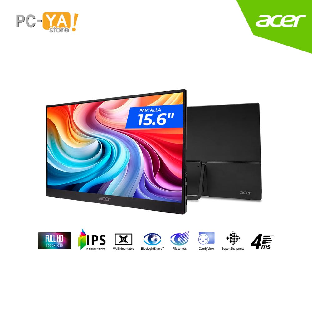 MONITOR LED 15.6 ACER PORTATIL PM161Q B1BMIUUX Full HD HDMI IPS 4MS
