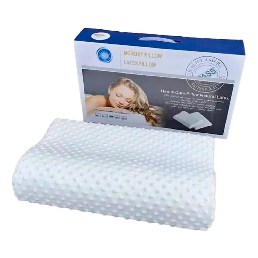 Almohada Viscoelástica Ortopédica Memory Foam 47x27x8 cm Ergonómica Cervical