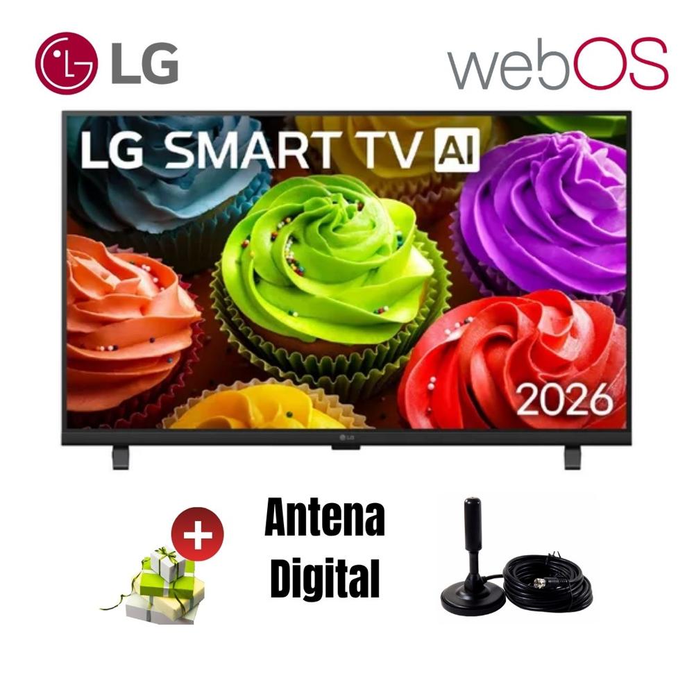 Televisor Smart TV LG 32'' HD AI WebOS 32LB650BPSA 2026 - Ant Digital