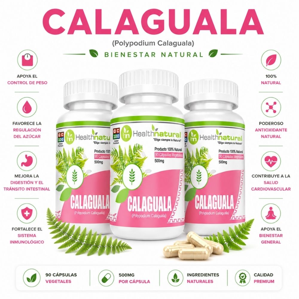 PACK 3 CALAGUALA HEALTHNATURAL 1500MG